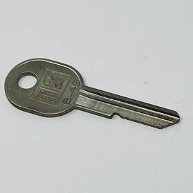 B-49b Curtis 49b 49 Gm B-49 Key Blank Chevrolet Pontiac Oldsmobile Buick Cadillac 70-82