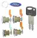 Dl6188 Asp Ford Econoline Van E150 E250 E350 Four 4 Door Lock Set With New Keys Cargo