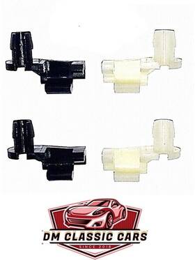 4003672r Dm Classics Door Lock Rod Latch Clips Retainer Fastener Fits Plymouth Chrysler Dodge 4pcs