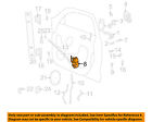 5067137ae Door-door Cruiser Pt Lock 04-10 Kit Oem Front Chrysler