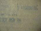 Fleetw00d Door Lockgm 1986-85 Oem Cadillacdeville Nos 16608186 Rear