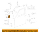 4589466ag Door-latch Chrysler Oem Front