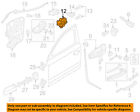 4g1837015a Door-lock 12-13 Front Actuator A6 Quattro Oem Audi