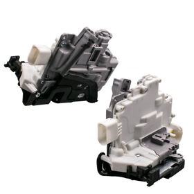 Yihj0u Door Lock Actuator Pair Front For Vw Passat B6 Audi A4 A5 Q3 Q5