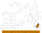 Dg1z5421813a Door-lock Actuator Oem Front Ford Taurus 10-13