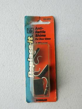 701-885 Dorman Anti-rattle Shims 4 Pcs For Door Glass
