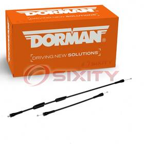 Sx-2303 Dorman - Oe Solutions Rear Right Door Latch Cable For 1992-2002 Ford E-150 Econoline Body Zv