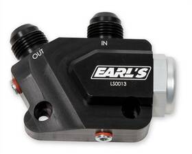 Ls0013erl Earls Performance Plumbing Oil Cooler Adapter