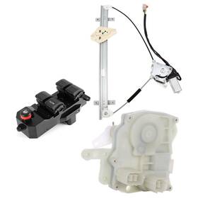 E82952cp583s Eccpp Door Lock Actuators With Window Master Switch For 2002-2005 2006 Honda Cr-v 2.4l