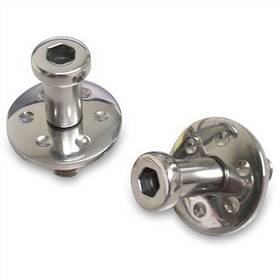 Ms277-21p Eddie Motorsports - Door Striker Bolts Polished
