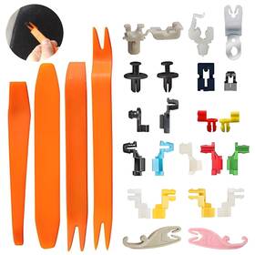 Eeekitonline 655887862137 274pcs Car Door Lock Rod Clips And Fastener Kit For Gm Ford Chrysler Dodge Toyota