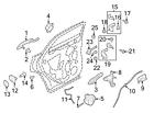 Ej7z7421979a Lincoln Ford Oem Door Latch Bracket Image 8
