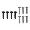 F-284 Amk Products Quarter Trim Panel Upper Front Hardware Mustang Fastback