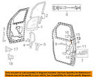 F2uz1521852a Ford Oem Door Lock-lock