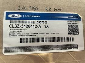 Cl3z-5426412-a Factory 2009-14 Ford F150 Right Rear Passenger Power Door Latch Lock Cl3z5426412a Used