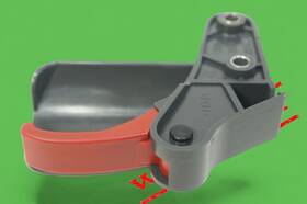 1rz25trmaa Fiat 2012-2019 500 Hood Latch Lock Release Handle Pull Tab Oem