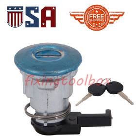 69058-26030 Fixingtoolbox 659808427382 Fits 2000-2003 Toyota Tundra Fuel Filler Lid Lock Cylinder With 2 Keys 69058-35140