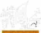Fl3z1540180a Ford Oem 15-16 F-150 Lock Hardware-rear Door-release Cable