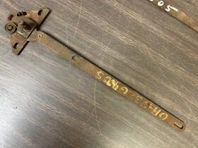 0a-7326405 Ford 1950 4 Door Lh Rear Remote Link Nos 525