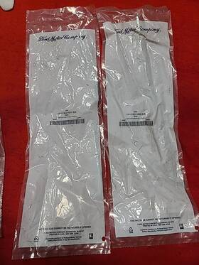 1r3z-6321850-ba Ford 01-04 Bullitt Cobra Mach-1 Nos Vintage Original Door Lock Rods Pair Rh And Lh Niop