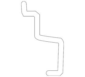 5c3z-2522134-a Ford Genuine Control Rod 5c3z2522134a
