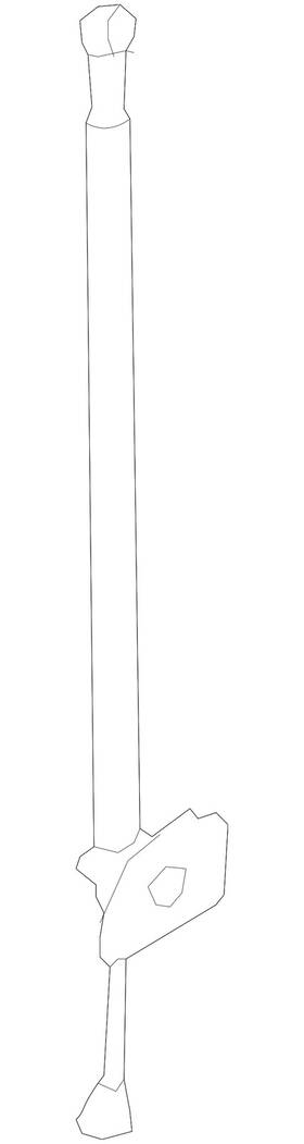 9a1z-78431a78-a Ford Genuine Operating Rod
