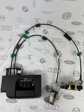 9l3418266b35 Ford 2009-2014 F-150 Rear Left Driver Inner Door Handle With Lock Actuator Oem