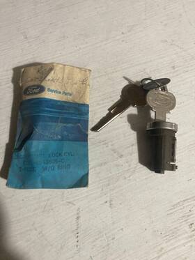 C5zz-6543505-c Ford 1965 65-66 Mustang Trunk Lock Nos