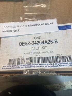 De8z-54264a26-b Ford New Oem Front And Rear Door Lock Latch Kit Fiesta 2014-2015