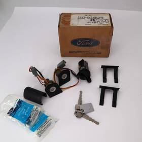 E83z-5422050-b Ford 1988 - 1991 Tempo Topaz Door Ignition Key Lock Set Nos Oem