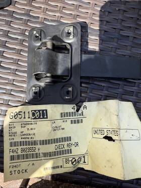 F4hz-8023552-a Ford F4hz8023552a Nos / Sterling Door Check Strap. Made In Usa. Open Box