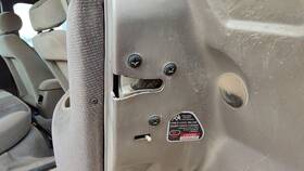 F5rz5426412b Ford 1995-2000 Contour Passenger Right Rear Door Latch With Rods/cables Oem Back