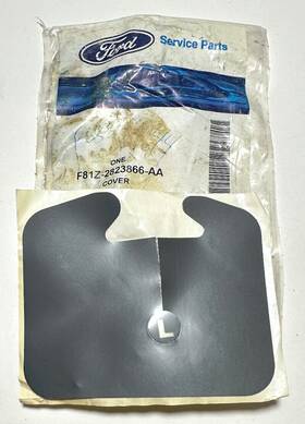 F81z-2823866-aa Ford F81z2823866aa Genuine Door Lock Striker Cover Sticker Left Nos