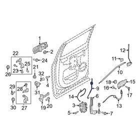 Fl3z-1626461-a Ford Genuine Rod