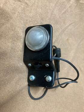 18295-a Ford Motor Company B5a 1955 1956 Car Restored Factory Accessory Map Light Assembly