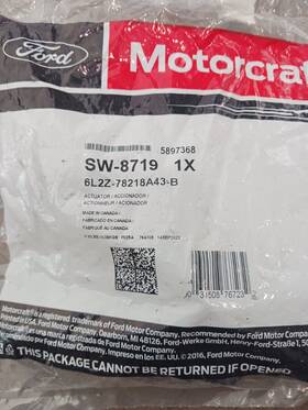 6l2z-78218a43-b Ford Sw-8719 Door Lock Actuator For 2017-2022 Explorer Lh Oem New