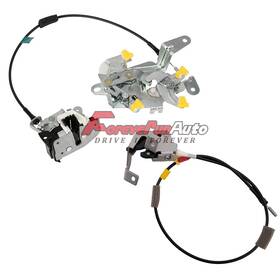 920563 Foreverunauto Rear Left Lower&upper Door Lock Latch Assembly Fit 97-03 Ford F150 Extended Cab