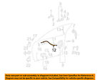 6975033010 Front 02-06 Oem Camry Toyota Cable Door-lock