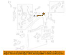 72182s9va01 Front Pilot Switch Left Honda Oem Door-cylinder 03-08