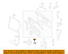 5019130ac Gate-lock Cylinder Oem Lift Chrysler