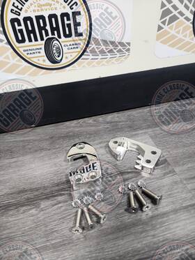 6364-bds Gcg 1963-64 Chevy Impala Billet Door Latch Catch Strikers New/pair
