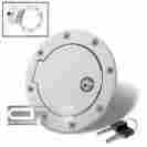 Gdk8601cha Dpt Motorsport Chrome Bolton Gas Fuel Tank Hatch Door Cover 2key Chevy Pickup Suburban Tahoe
