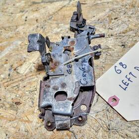 9716351 General Motors 1968 C3 Corvette Left Door Latch Assembly Lock Mechanism Drivers Side Oem Good