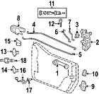 55395387ae Genuine Hinge Oem Jeep