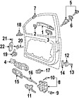 1c0831401j Genuine Hinge Volkswagen Oem Upper
