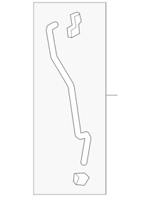 72153-tg7-305 Genuine Honda Rod Set L Front Door Latch