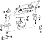 1267601006 Genuine Key Oem Mercedes-benz