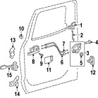 687500c020 Genuine Toyota Oem Upper Hinge