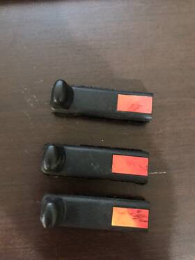 10132223 Gm 3 Door Lock Sliders 1982-2002 Pontiac Firebird Trans Am And 1982-1992 Camaro