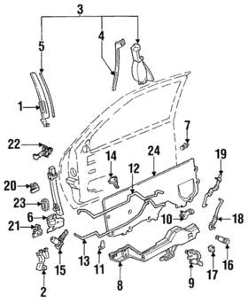 10246888 Gm Genuine Control Rod